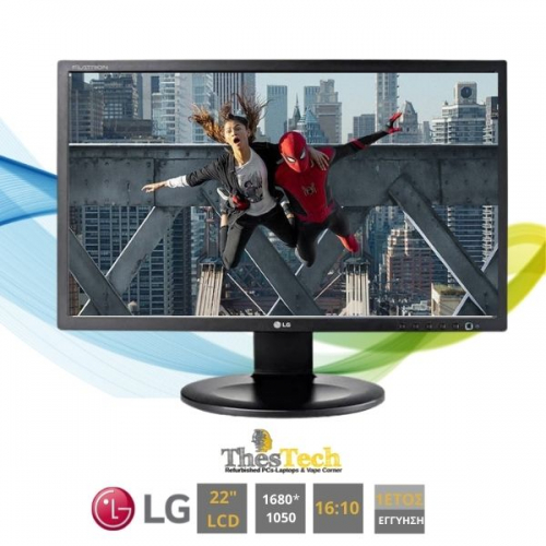 LG Monitor LED Backlight Widescreen LCD 22 Ιντσών
